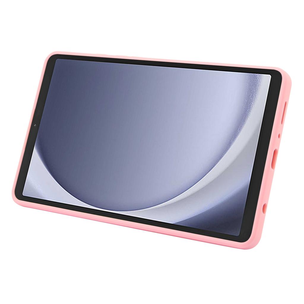 For Samsung Galaxy Tab A9 Case with Kickstand TPU+PC Skin-Touch Tablet Cover