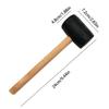 Rubber Hammer Rubber Hammer With Moderate Elasticity Anti-slip Rubber Mallet For Flooring Woodworking Floor Ceramic Installation