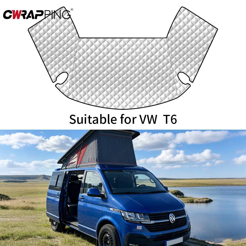 VW T5 VW T6 Чехол на лобовое стекло Защита автомобиля для задней двери Тент от солнца Тент от дождя Палатка Водонепроницаемая Защита от комаров Применяется к VW T5 VW T6