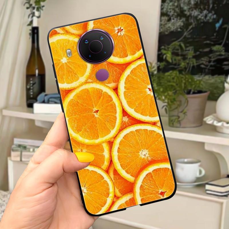 For Nokia 5.4 Case Soft Black Silicone Phone Back Cover For Nokia 5.4 Case Nokia5.4 TA-1333 TA-1340 TA-1337 TA-1328 TA-1325 Cat