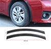 2PcsBlack Car Fender Wheel Eyebrow Auto Mudguard Lip Body Kit Protector Cover Mud Guard Universal