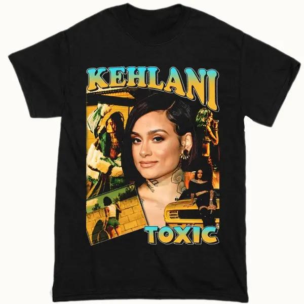Новая футболка Kehlani в подарок фанатам, из тяжелого хлопка, черная, размеры S-5XL, AG670, унисекс