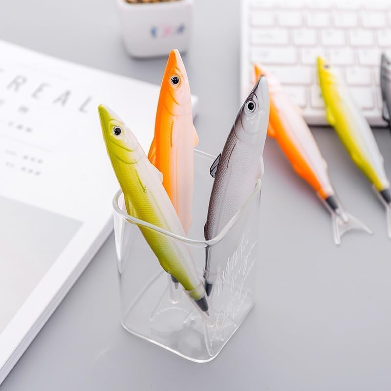 Cute Marine Series Ballpoint Pen Fish Styling Pen Black, Ballpoint Pens Pens and Refills Pens and Refills, Writing and Correction Supplies