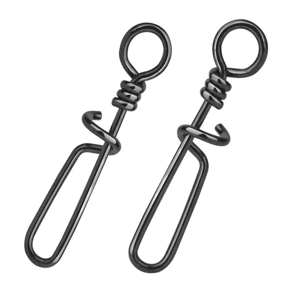 50pcs Pack Quick Change Design Coastlock Snap Quick Change Lure Clip  Bass Fishing