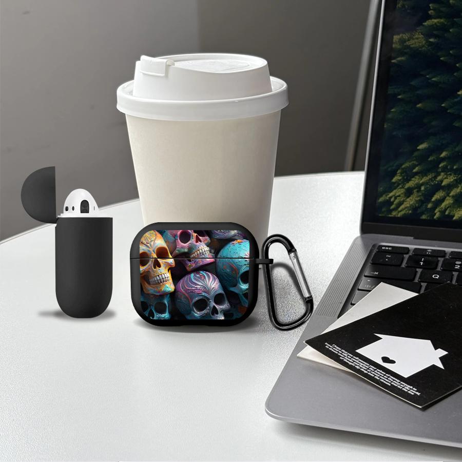 Черепа Крутые Чехлы для Наушников Чехол Чехол Для Airpods Pro3 4 Pro Pro2 1 3 2