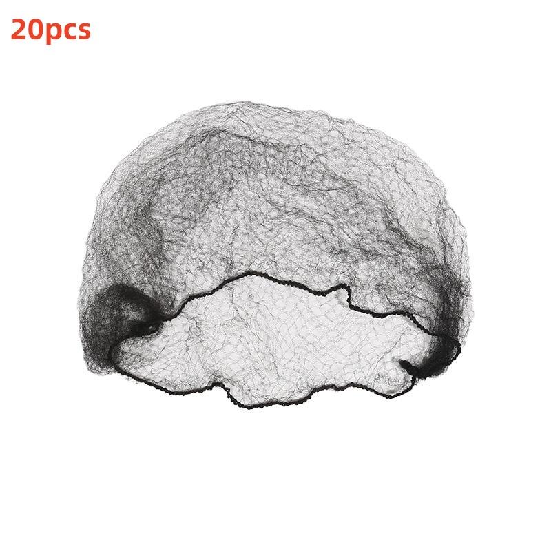 10/20/30/50 шт. Прочная нейлоновая сетка для волос, сетка для пучка, инструмент для прически, черная, бежевая, коричневая сетка для волос для париков, сетка для укладки волос