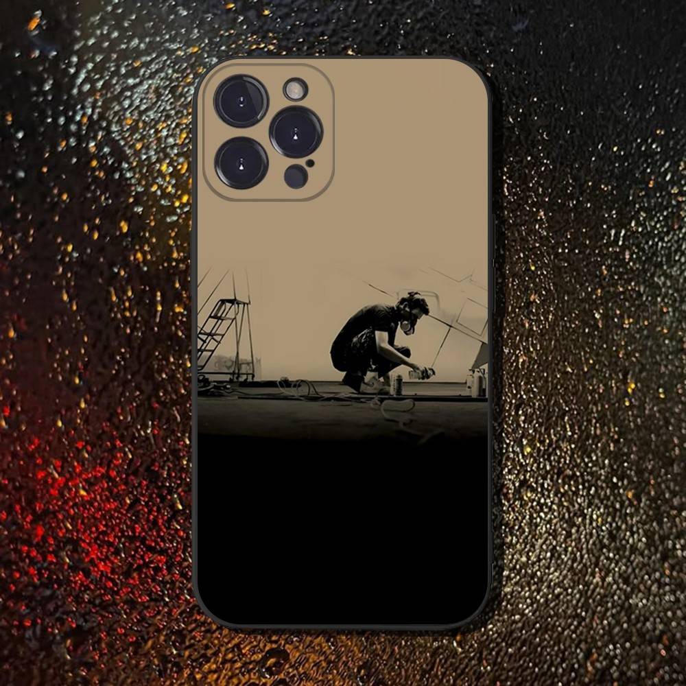 Чехол для телефона L-Linkin Meteora P-Park для iPhone 6,17,16,15,14,13,12,11 Plus,Pro Max,XS,X,XR,SE,Mini,8,7, Мягкий силиконовый черный чехол