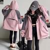 Girls' outerwear Spring and Autumn 2026 New Style Zhongda Children's Fashion Western style Hoodie Spring Korean Edition Stormtrooper