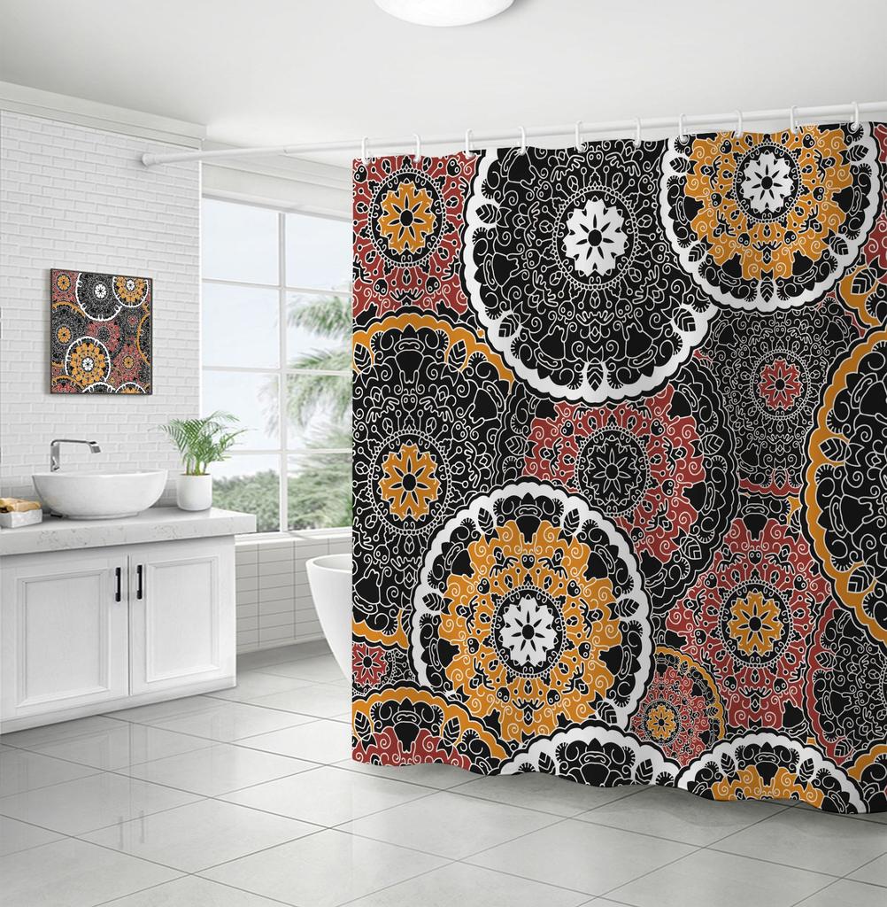 JINRUN утолщенная водонепроницаемая занавеска для ванной комнаты, устойчивая к плесени, занавеска для душа, занавеска для душевой перегородки, занавеска для душа, занавеска для ванной комнаты, бесплатная перфорация