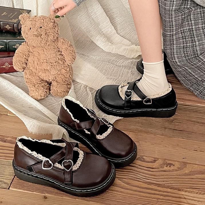 Туфли Mary Jane на толстой подошве в стиле ретро, женские, весна-осень 2025, юбка, черные, французские, универсальные, легкие, одинарные туфли