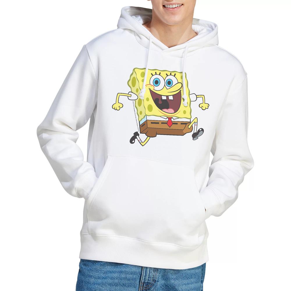 SpongeBob SquarePants Mens Happy Running Hoodie