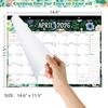 2026 Desk Calendar - 12 Months Calendar 2026, JAN.2026 - DEC.2026, 14.6" x 11.5", Desktop Calendar 2026 with Blank Blocks, Cutting Line, Corner