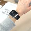 Для ремешка Apple Watch 46мм 45мм 41мм 49мм 44мм 42мм 40мм Дышащий силиконовый браслет correa Серия11 10 9 8 SE 7 6 5 4 Ultra 3 2 Ремешок