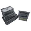 1/6pcsTravel Storage Bag Set for Clothes Tidy Organizer Wardrobe Suitcase Pouch Travel Organizer Bag Case Shoes Packing Cube Bag