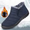 Fashion Men Boots Snow Casual Unisex Boots Male Winter Shoes For Men Fashion Ankle Boots Waterproof Shoes Men Footwear Men's Work Shoes