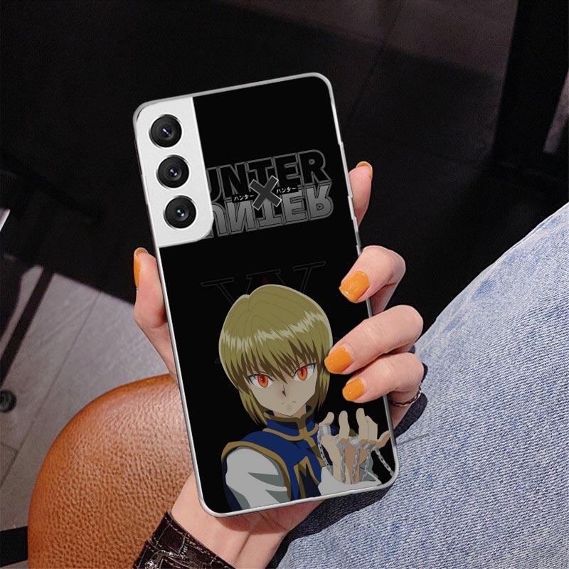 Чехол для телефона Hunter X Kurapika для Samsung Galaxy S24 S25 Edge S26 Ultra S23 S22 S21 Plus S20 FE + Персонализированная печать Чехол Galaxy