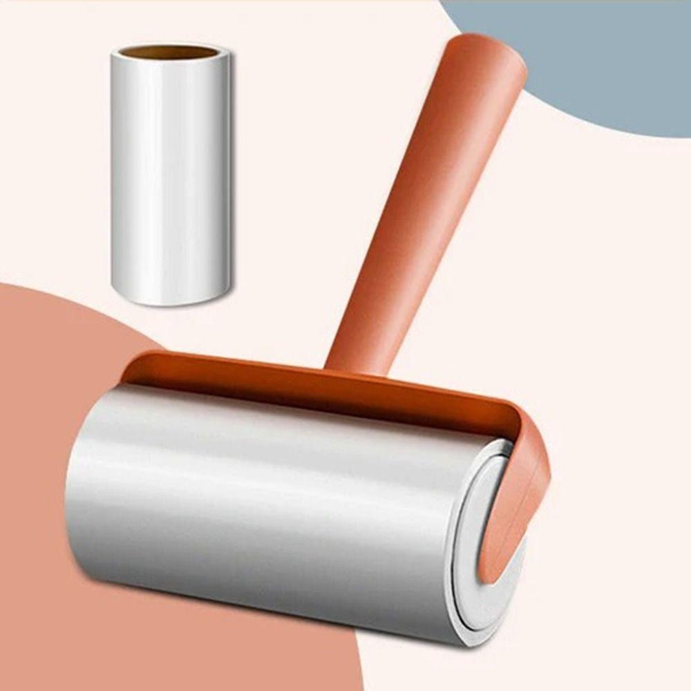 Рулонная бумага, липкая роликовая щетка, бытовая чистка, средство для удаления волос домашних животных, модная щетка для удаления ворса