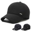 Winter Ear Protection Baseball Cap Middle-Aged And Elderly Men'S Cap Outdoor Thickened Woolen Thermal Cotton Hat