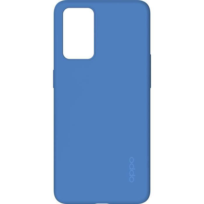 Coque - Oppo - Reno 6 - Silicone - Souple - Bleue