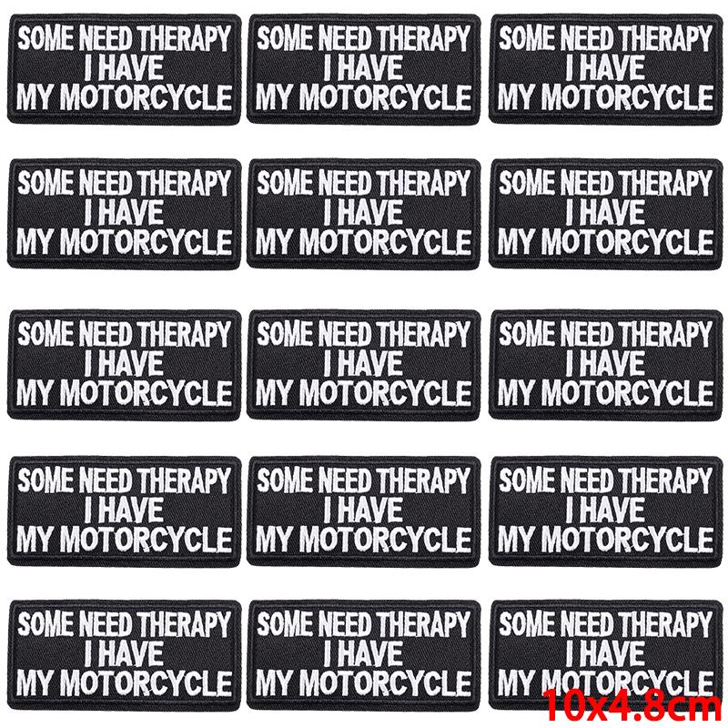 10Pcs/Lot Patch With Letters Iron On Patches For Clothing Thermoadhesive Patches On Clothes Slogan Proverb Patch For Clothes Sew