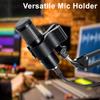 Микрофонный зажим Регулируемый микрофонный зажим для микрофонов с диапазоном внешнего диаметра от 1,26" до 2,36" для сцены церкви студии
