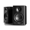 Edifier MR4 Monitor Speaker Maximum 42W Output Balanced Stereo Mini Bookshelf Type Black Japanese Distributor (TRS Input/RCA/3.5mm Plug) [Authorized
