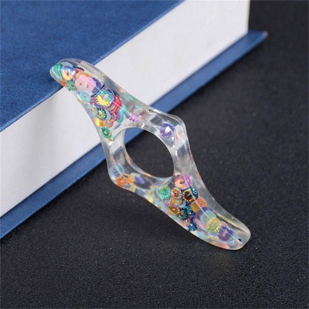 Закладка для книг, держатель для страниц книги, акриловый разворот для страниц книги, подставка для большого пальца, офисные школьные принадлежности