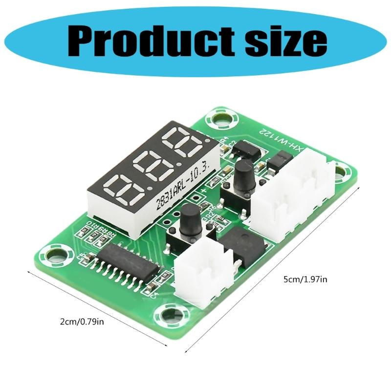 12-24V Digital Temperature Controller Board Digital Thermostat  Electronic Temperature Temp Control Module Switches