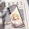 Чехол для телефона A-Asuna K-Kirito для Samsung Galaxy A73, A72, A71, A70, A53, A52, A51, Мягкий силиконовый черный чехол