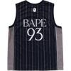 A Bathing Ape pinstripe jersey 0ZXVTM108301O