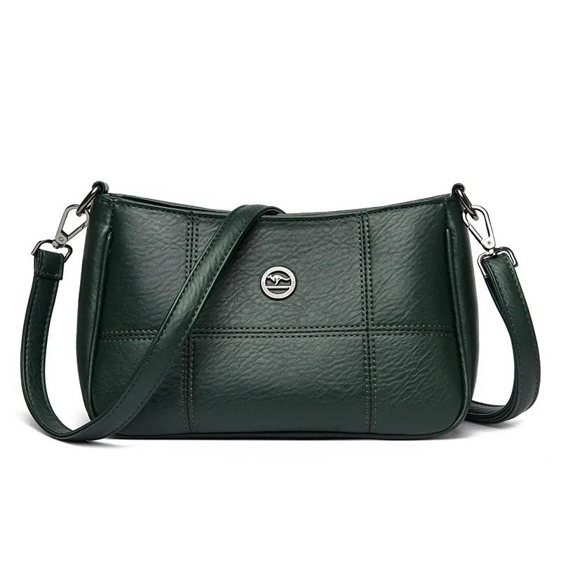 Женская роскошная дизайнерская сумка через плечо на одно плечо, трендовая высококачественная брендовая сумка-кошелек из мягкой кожи, женская сумка через плечо