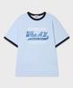 WHO.A.U Винтажная футболка с принтом мешка для семян Ringer T-Shirt / Whrag2491U