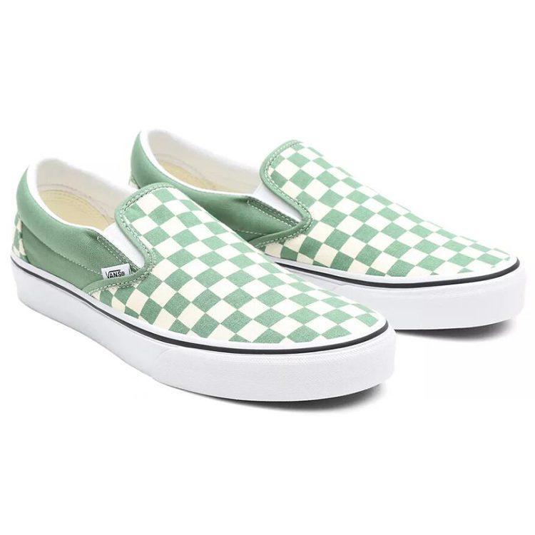 Кеды-слипоны Classic Vans 'Шахматка - Глинистый' VN0A33TB43B