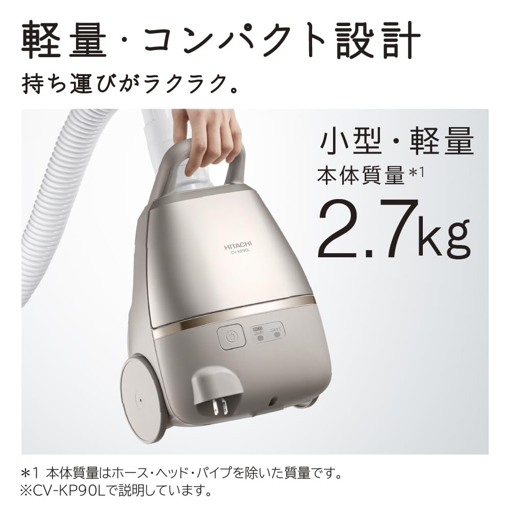 Paper Pack Type Cleaner Karupak Hitachi CV-KV70L-W