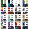 Shaped Leaves Large Xbox Series S Console 2 Controllers Skin Cover Sticker