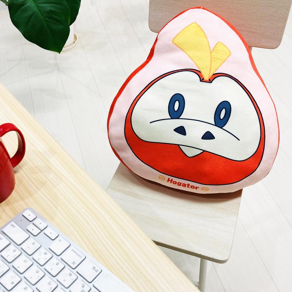 MORIPiLO Подушка Pokemon Hogator 30x25x8 см Товары для персонажей Обнимающая подушка Мягкая Покемон Красная Моришита 4621545