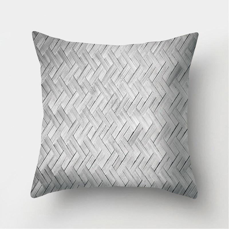 Чехол на подушку с рисунком из дерева и камня, домашний диван, украшение для автомобиля, поясная подушка, наволочка