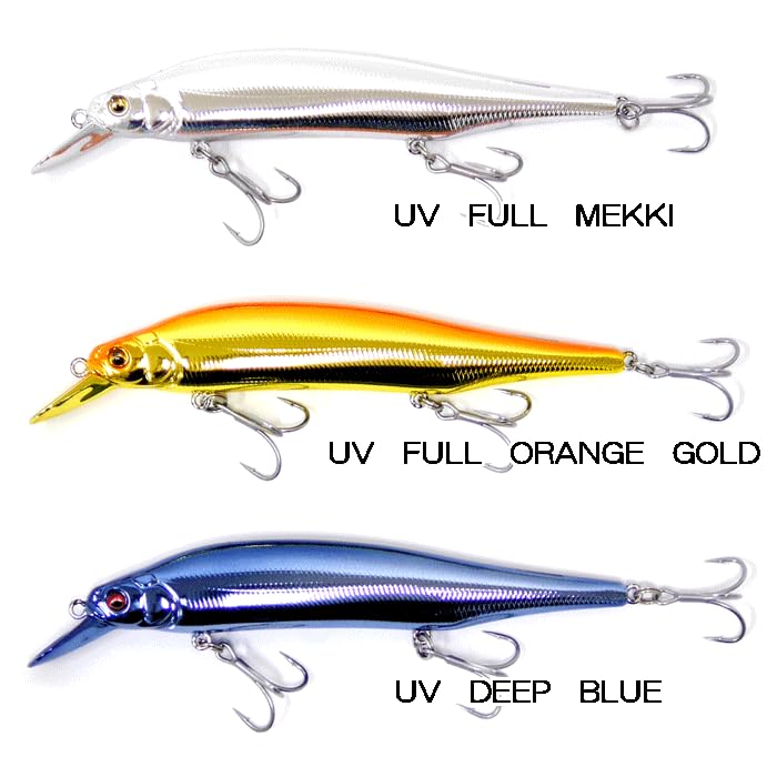 Megabass Приманка для морского окуня Magnum Полностью металлическая Глубокий синий X-80 (SP-C)