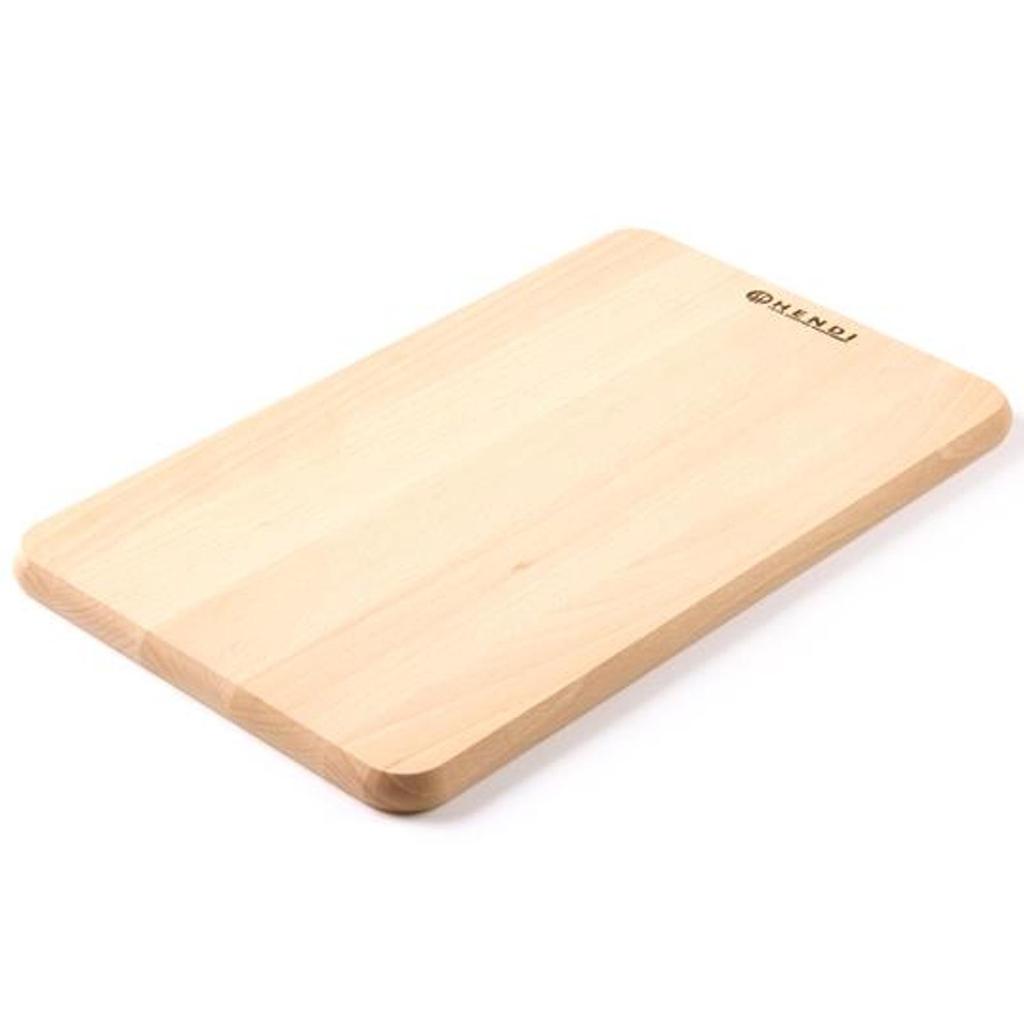 Wooden Beech Bread Cutting Board - Hendi 505007