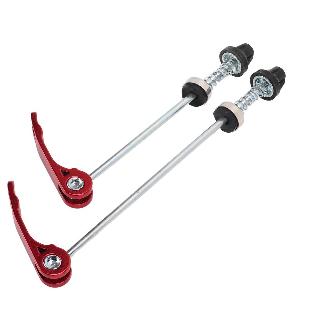 1 Pairset Bicycle Front Rear Quick Release Skewers Wearproof Bike Quick Release LeverBlue