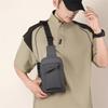 Waterproof Male Chest Bag Large Capacity Men Waist Bag Simple Mobile Phone Bag  Outdoor