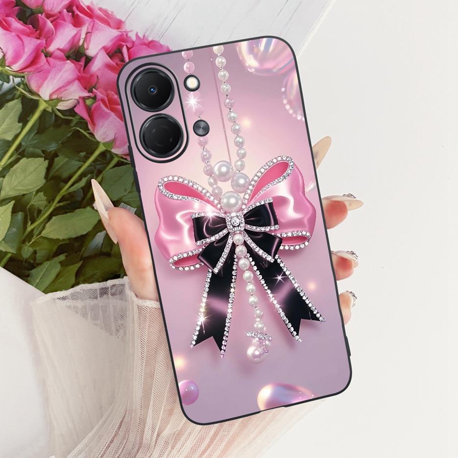 For Tecno Spark Go 3 Case KN3 Luxury Butterfly Painted Cover Soft TPU Phone Case For Tecno Spark Go 3 SparkGo3 Back Cover Fundas