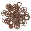 50g 100g Mixed Steampunk Gears Cogs Charms Pendant DIY Antique Metal Beads for Bracelets Crafts Jewelry Making Components