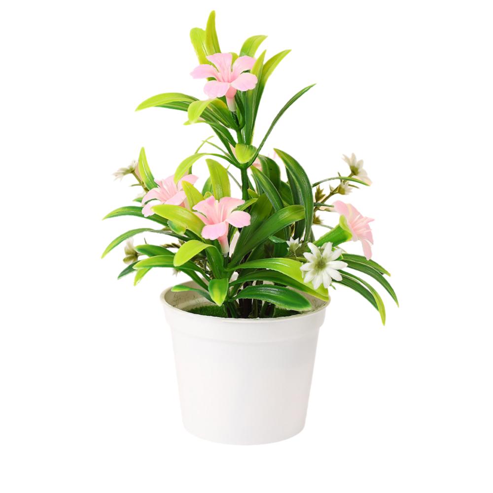 Photo Props Simulation Flowerpotted Plastic Faux Bonsai Party Supplies