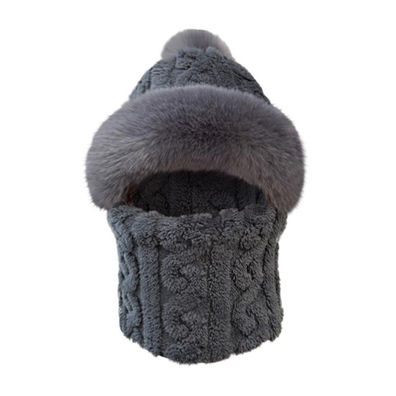 2025 Women's Fleece-Lined Windproof Cycling Hat and Snood Combo