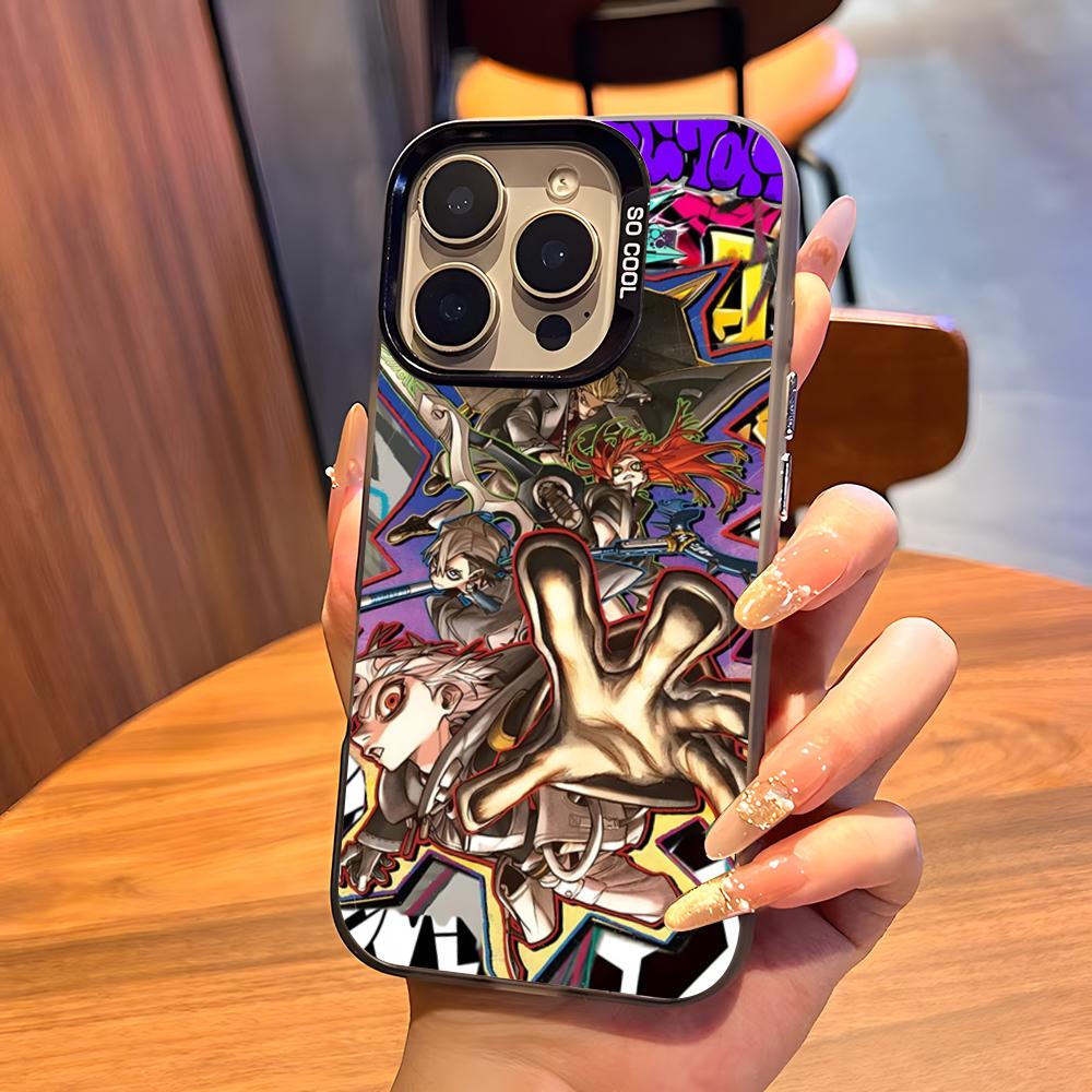 Чехол для телефона Manga G-Gachiakuta для iPhone 17 Air 16 15 14 Plus 13 12 11 Pro 7 8 XS Max XR Серебристый Черный Бампер