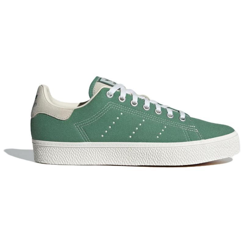 adidas Originals STAN SMITH CS Нескользящая амортизация Низкие кеды для скейтбординга Унисекс Зеленые Белые Кроссовки IF8853