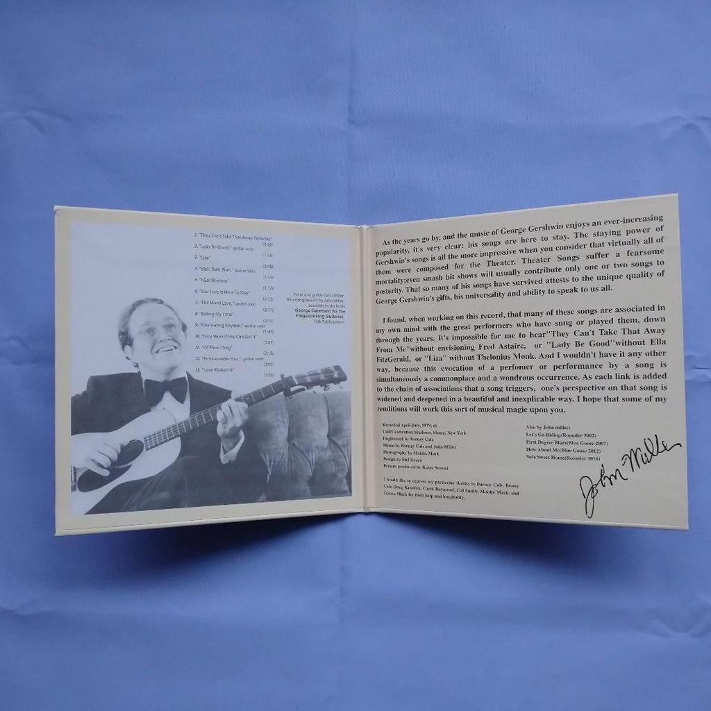 [USED] Biding My Time: John Miller plays George Gershwin