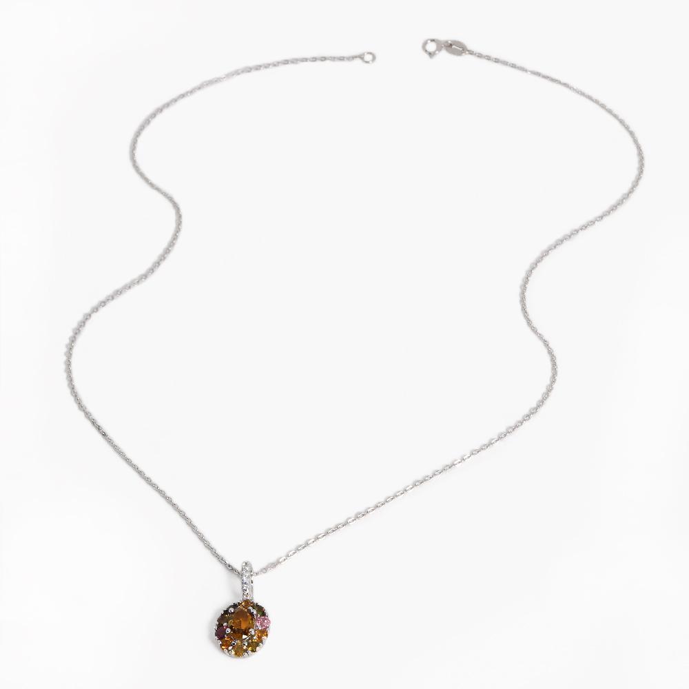 Великолепный набор из натуральных разноцветных турмалинов и серебра 925 пробы, изысканных ювелирных изделий для женских вечеринок и повседневных нарядов