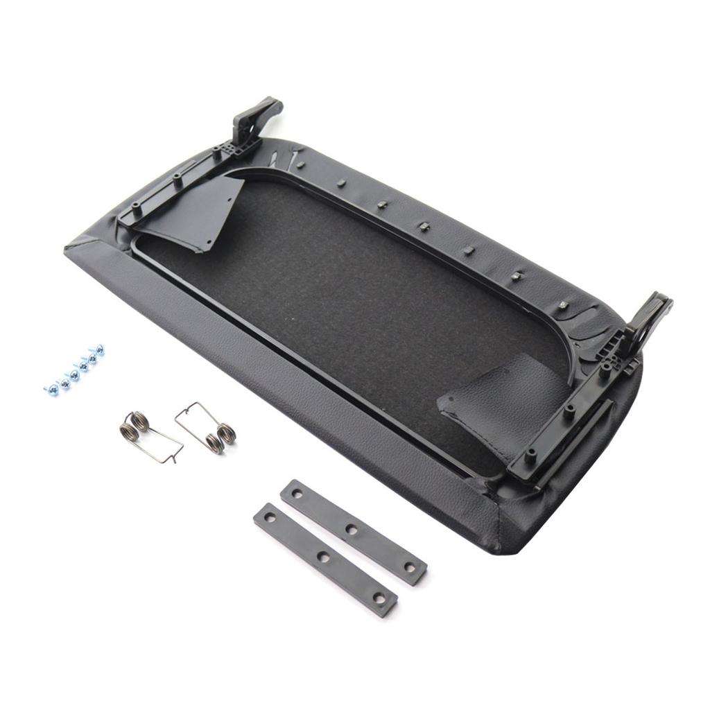 52109173668 Front Seat Backrest Storage Cover for F10 F11 GT F07 5 Series F01 F02 F04 7 Series, PU Leather Seat Back Storage Panel Cover